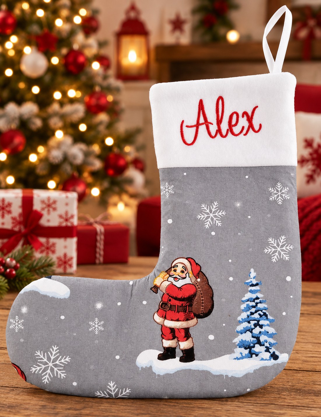 Botte de Noël personnalisée — Alex