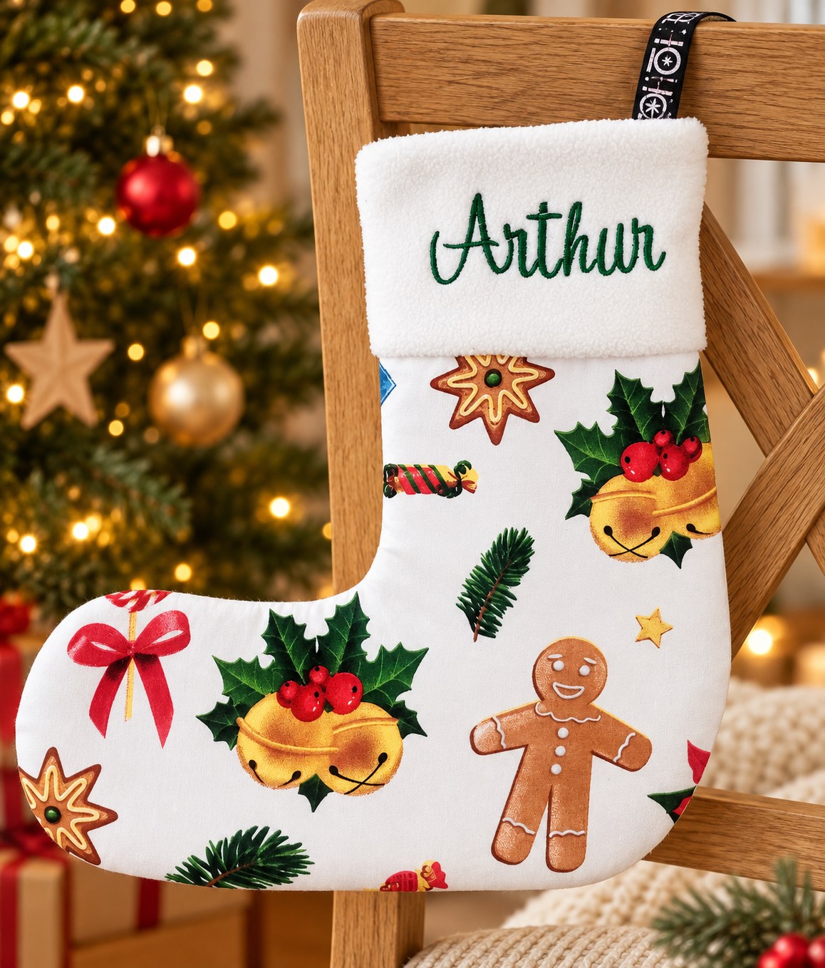 Botte de Noël personnalisée — Arthur