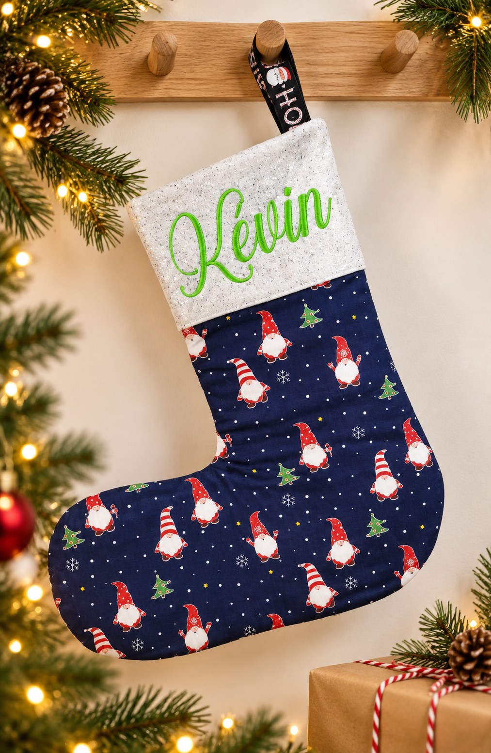 Botte de Noël personnalisée — Kevin