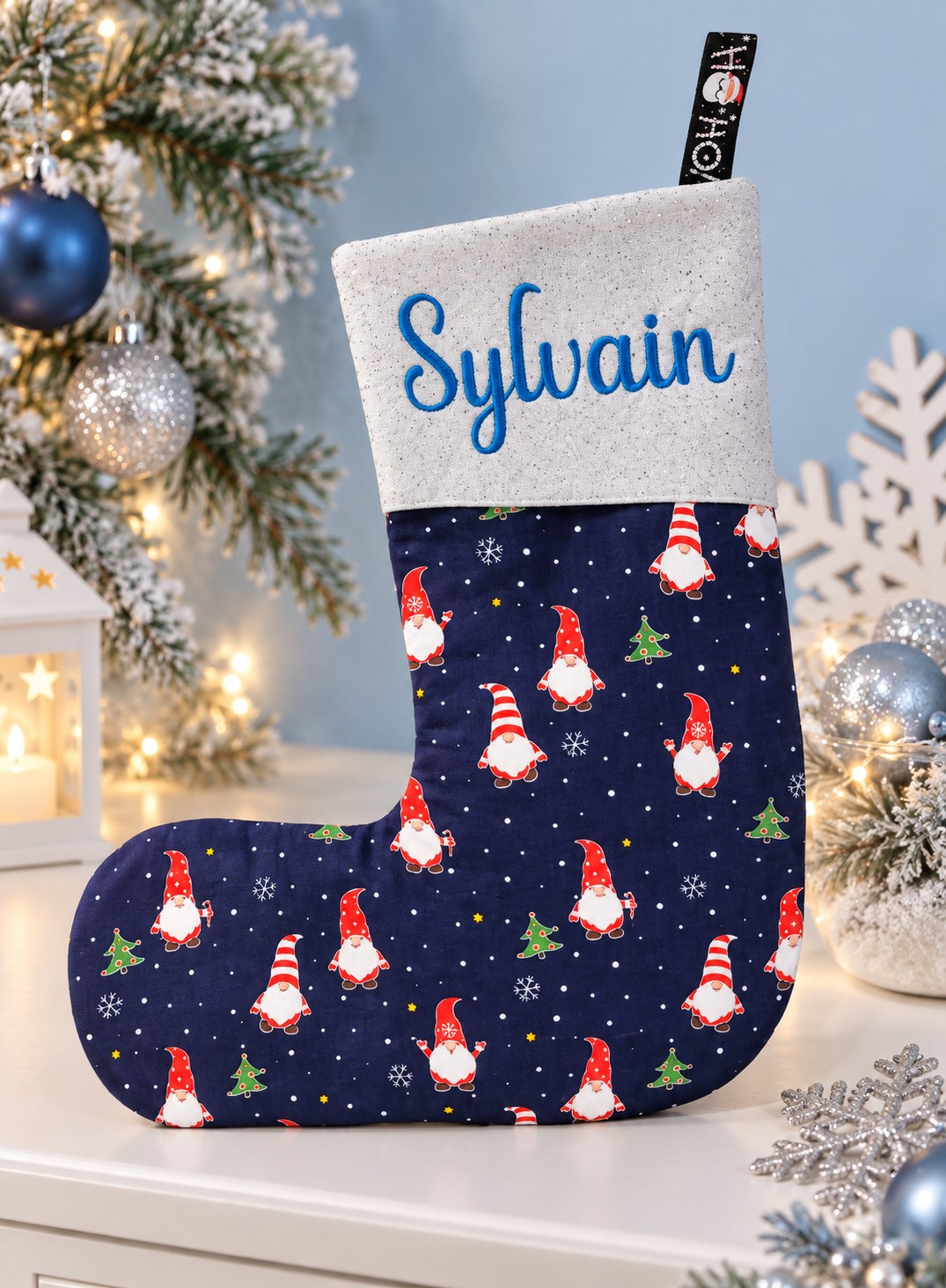 Botte de Noël personnalisée — Sylvain
